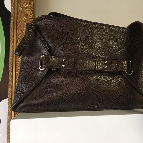 🆑Unique Brown Leather Crossbody - Picture 2 of 10